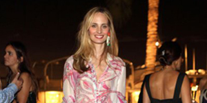 Lauren Santo Domingo in Pucci at Derek Blasberg book party Miami Beach Lauren Santo Domingo in Pucci at Derek Blasberg book party Miami Beach
