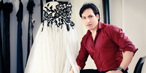 Ozcar G. in his Coral Gables showroom, Imperio Atelier